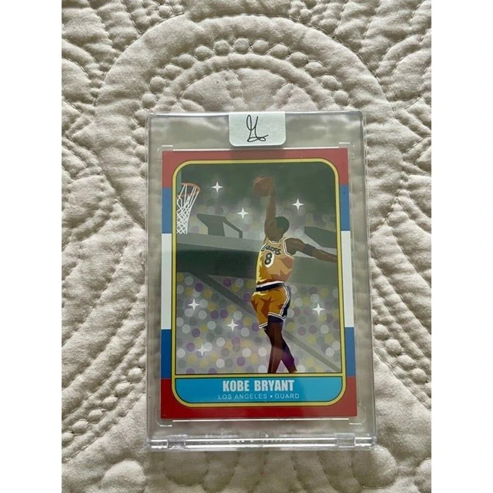 giovanni pivetta Kobe Bryant custom sports card 14/81